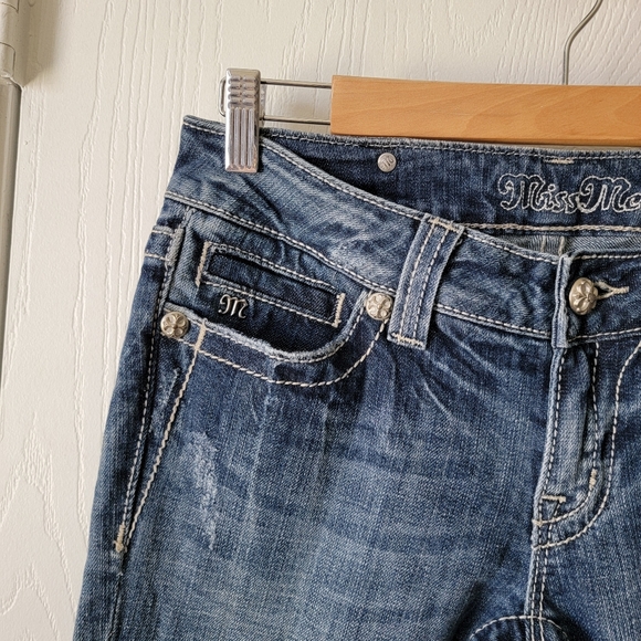 Miss Me Boot Cut Jeans 28 - Picture 3 of 10